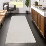 Ay. LOOM 4300 120 x 120 cm krém modern kör szőnyeg