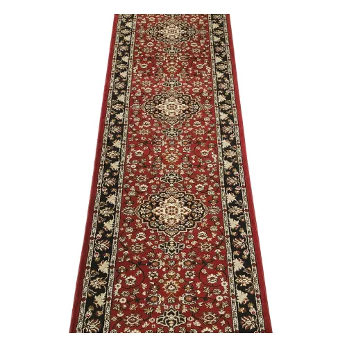 Ber. LOTUS 9306 piros 100 cm széles futószőnyeg méterben