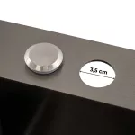 Avena rozsdamentes mosogató