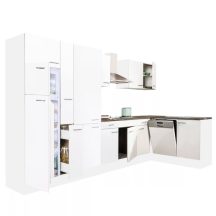   Yorki 370 sarok konyhabútor felülfagyasztós hűtős kivitelben