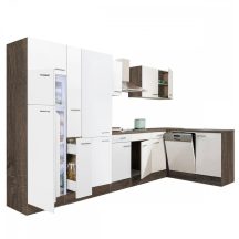   Yorki 370 sarok konyhabútor felülfagyasztós hűtős kivitelben