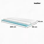DreamX szivacs matrac 90x200x16