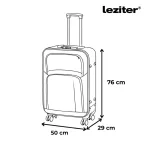 TraveLux Light III gurulós bőrönd szett