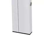 Ezra 120 cm szögletes üveg étkezőasztal