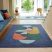 ASY pl Matrix 200x300cm 91 Statement Navy