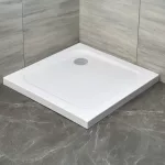Modena Slim szögletes alacsony akril zuhanytálca 80x80 cm