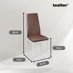 Tino NOVA Étkezőszék, barna színben