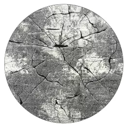 Ber. MIAMI 129 szürke 100 x 100 cm kör szőnyeg