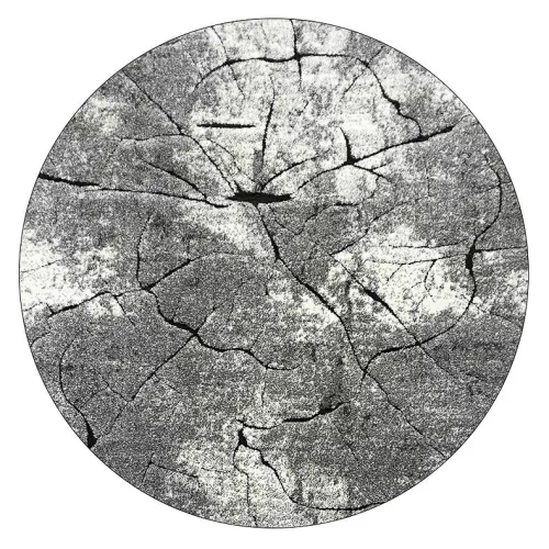 Ber. MIAMI 129 szürke 100 x 100 cm kör szőnyeg