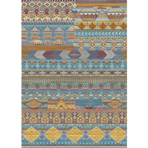 Ber. MALAGA 8172 Többszínű 200 x 290 cm modern szőnyeg
