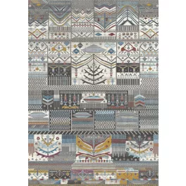 Ber. MALAGA 8173 Többszínű 200 x 290 cm modern szőnyeg