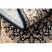 NAIN szőnyeg Rozetta, 7177/51011 bézs / fekete 80x150 cm
