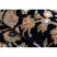 NAIN szőnyeg Rozetta, 7177/51011 bézs / fekete 80x150 cm