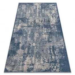   Kab. NAIN szőnyeg Dísz vintage 7591/51644 sötétkék / bézs 80x150 cm