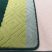 Komplet łazienkowy Montana 03N zielony Komplet (50 cm x 80 cm i 40 cm x 50 cm) szőnyeg