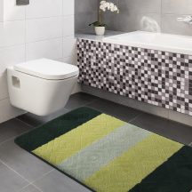   Fürdőszoba szőnyeg Montana 03N zöld 2 részes szett (50cmx80cm+40x50cm)