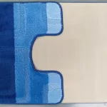 Fürdőszoba szőnyeg Dy. Montana 04N kék 2 részes szett (50cmx80cm+40x50cm)