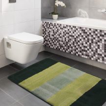   Fürdőszoba szőnyeg Montana 04N zöld 2 részes szett (50cmx80cm+40x50cm)