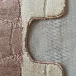 Dy. 2 részes fürdőszoba szett Montana Sariyer XL bézs (60 cm x 100 cm és 50 cm x 60 cm)