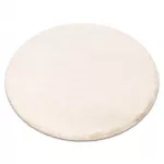 Modern szőnyeg Teddy NEW sand 52 kör shaggy, plüss, nagyon vastag, bézs kerék 120 cm