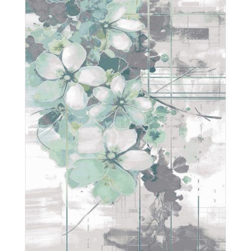 Ber. MYRA 1532 zöld 80 x 150 cm modern szőnyeg