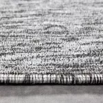 Ay. NIZZA 1800 120 x 120 cm szürke modern kör szőnyeg