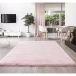 TRD. Luxus pihe-puha Nyuszi szőnyeg 120x170cm Rózsaszín