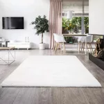 TRD. Luxus pihe-puha Nyuszi szőnyeg 120x170cm Fehér