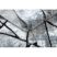 Modern COZY szőnyeg 8873 Cracks, repedt beton - világos szürke / kék 160x220 cm