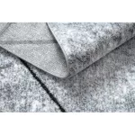 Kab. Modern COZY szőnyeg 8872 Wall, Geometriai, háromszögek - szürke / kék 120x170 cm