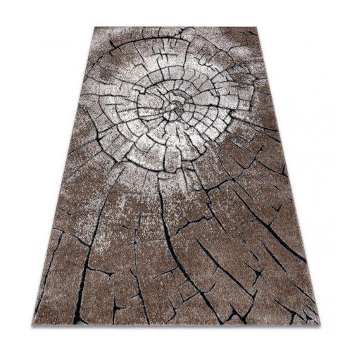 Modern COZY szőnyeg 8875 Wood, fatörzs - barna 80x150 cm