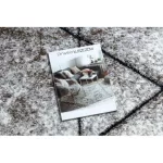 Kab. Modern COZY szőnyeg 8872 Kör Wall, Geometriai, háromszögek - barna kör 160 cm