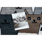 Kab. Szőnyeg FUN Gatti gyerekeknek, macskák, állatok színes 200x290 cm