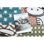 Kab. Szőnyeg FUN Pets gyerekeknek, állatok színes 160x220 cm