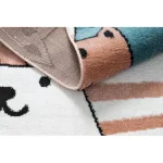 Kab. Szőnyeg FUN Gatti gyerekeknek, macskák, rózsaszín 160x220 cm