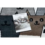 Kab. Szőnyeg FUN Gatti gyerekeknek, macskák, állatok színes 160x220 cm