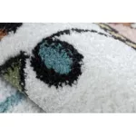 Kab. Szőnyeg FUN Hop gyerekeknek, ugróiskola, állatok rózsaszín 160x220 cm