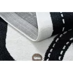 Kab. Szőnyeg FUN Track gyerekeknek, utca, város krém 160x220 cm