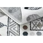 Kab. Szőnyeg FUN Teepee gyerekeknek, indián, krém 160x220 cm