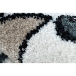 Kab. Szőnyeg FUN Hop gyerekeknek, ugróiskola, állatok fekete 120x170 cm