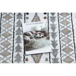 Kab. Szőnyeg FUN Teepee gyerekeknek, indián, krém 120x170 cm