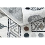 Kab. Szőnyeg FUN Teepee gyerekeknek, indián, krém 120x170 cm