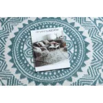 Kab. Szőnyeg FUN Napkin szalvéta kör - kék kör 200 cm