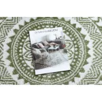 Kab. Szőnyeg FUN Napkin szalvéta kör - zöld kör 140 cm