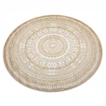 Kab. Szőnyeg FUN Napkin szalvéta kör - arany kör 120 cm