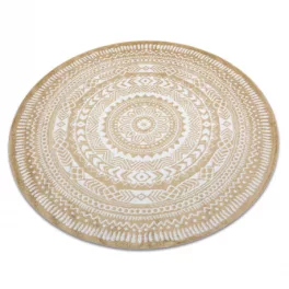Kab. Szőnyeg FUN Napkin szalvéta kör - arany kör 120 cm