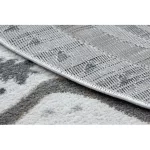 Kab. Szőnyeg FUN Land gyerekeknek, a falu, utcákon, kör - krém kör 120 cm