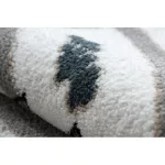 Kab. Szőnyeg FUN Land gyerekeknek, a falu, utcákon, kör - krém kör 120 cm