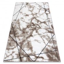   Modern COZY szőnyeg Lina, Geometriai, Üveggolyó - barna 140x190 cm