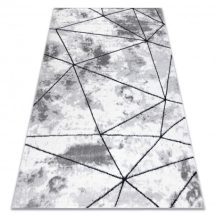  Modern COZY szőnyeg Polygons, Geometriai, háromszögek - szürke 120x170 cm